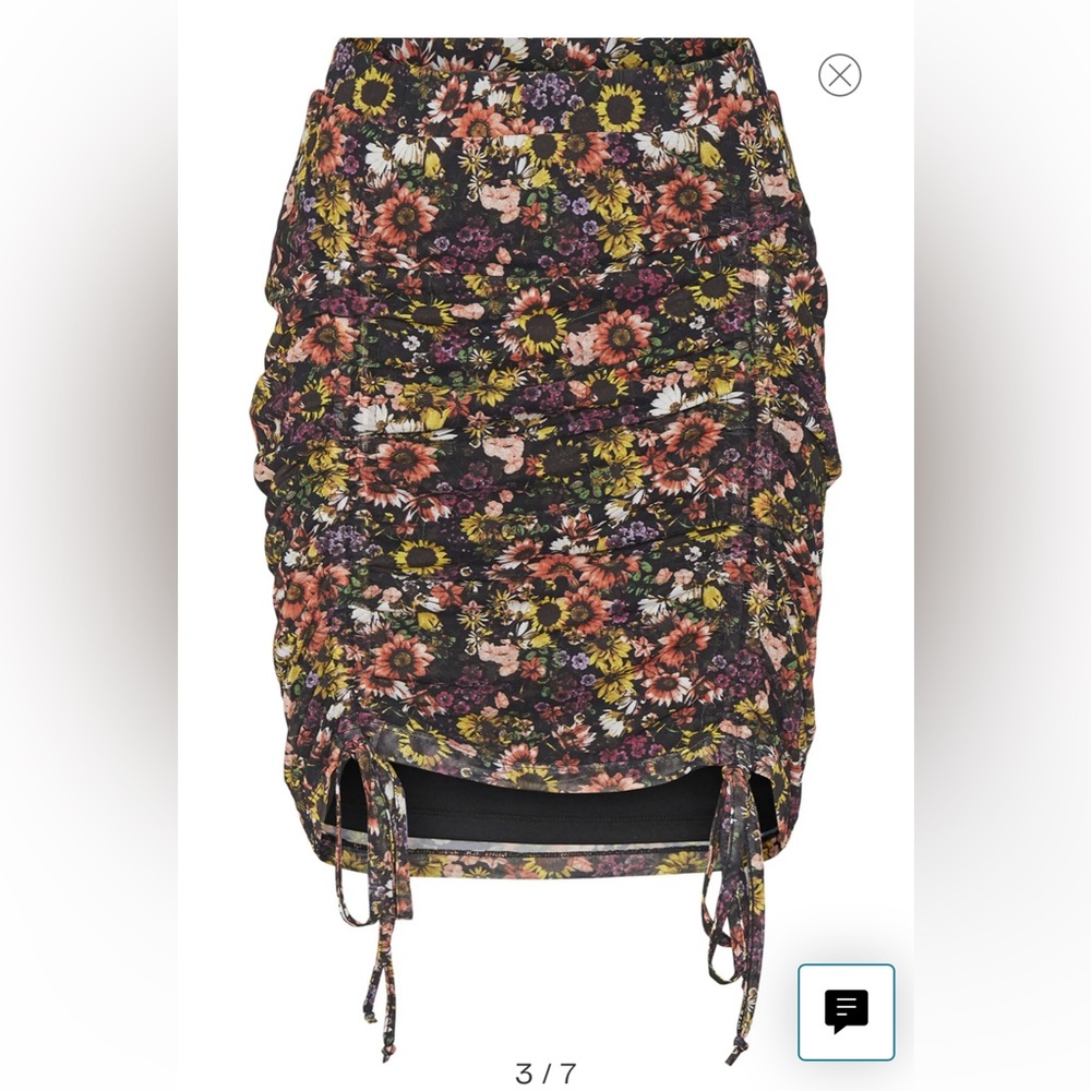 Noisy May ruched skirt
